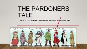 What is the pardoner’s conclusion in this excerpt?