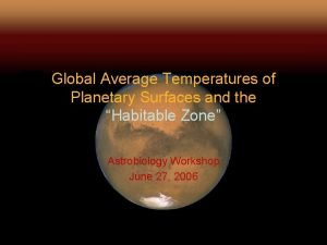 Planetary temperature calculator