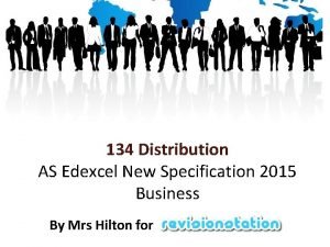 Edexcel a level business distribution