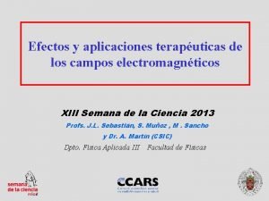 Efectos y aplicaciones teraputicas de los campos electromagnticos
