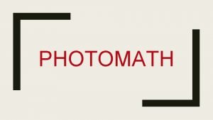 Photomath