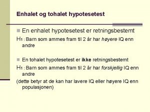 Deduktiv logisk tenkning test