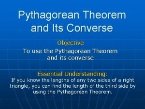 Pythagorean theorem