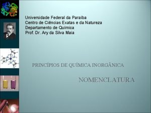 Nomenclatura de complexos