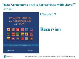 Data Structures and Abstractions with Java 5 th