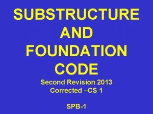 Irs substructure code