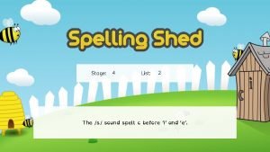 Words with s sound spelt c