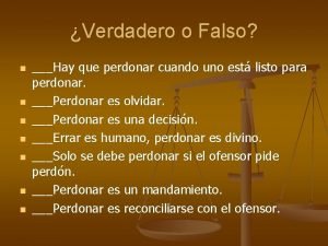 Falso perdon