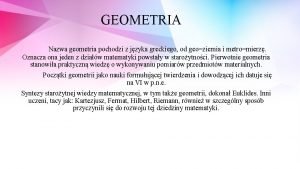 Geometria riemanna Geometria riemanna