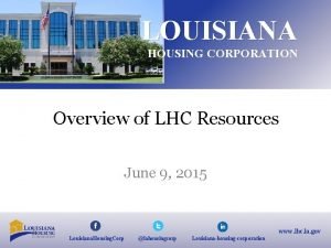 Louisiana housing corporation staff