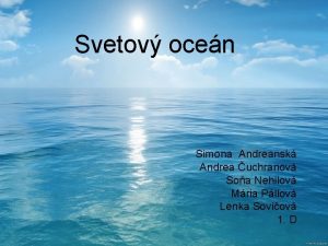 Svetov ocen Simona Andreansk Andrea uchranov Soa Nehilov