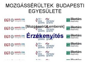 MOZGSSRLTEK BUDAPESTI EGYESLETE Mozgssrlt emberek rzkenyts 1 A