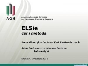 Centrum kart elektronicznych agh