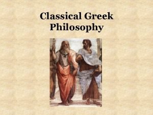 Classical Greek Philosophy Socrates Simple man Stonemason Shrewish