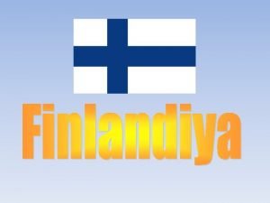 Finlandiya Yzlm Nfusu dare ekli Bakenti nemli ehirleri