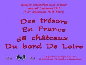 Nous sommes mercredi