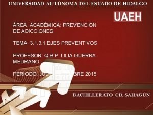 REA ACADMICA PREVENCION DE ADICCIONES TEMA 3 1