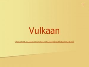 Vulkaani ehitus