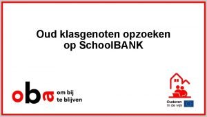 Oud klasgenoten