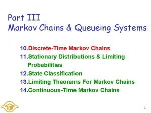 Embedded markov chain