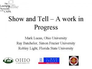 Work in progress mark Work in progress mark