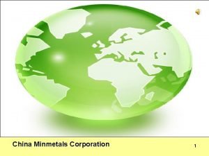 China minmetals corporation
