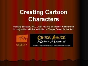 Creating Cartoon Characters by Mary Erickson Ph D