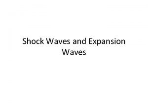 Normal shock wave