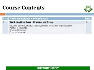 Structure and union difference