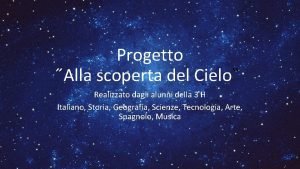 M'illumino d'immenso significato