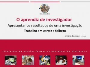 Aprendiz de investigador