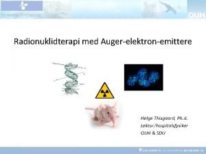 Radionuklidterapi