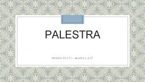 PALESTRA Mdulos 50 e 51 apostila 3 p