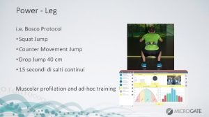 Power Leg i e Bosco Protocol Squat Jump