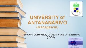 University of antananarivo