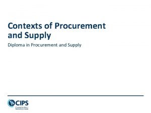 E procurement process