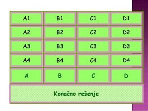 Kvadrat A 1 Geometrija B 1 par C