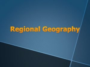 Region definition