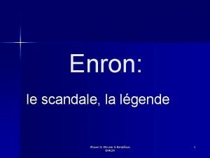 Enron overview