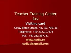 Ccd iasi