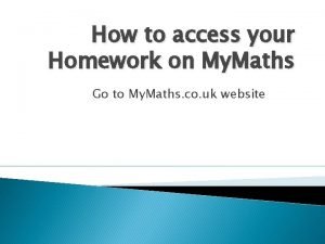 My maths.co.uk