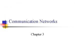 Types of communication network are
