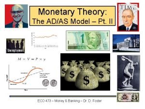 Monetary Theory The ADAS Model Pt II ECO