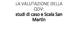 Scala san martin