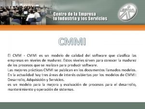 Cmm/cmmi