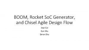 Rocket chip documentation