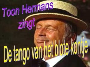 Tango van het blote kontje