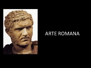 Arte romana periodo monarchico