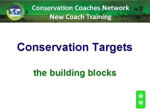 Conservation Coaches Network New Coach Training Conservation Targets
