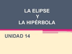 Eje transverso hiperbola